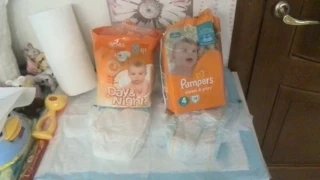 Сравнение подгузников AMMA И PAMPERS