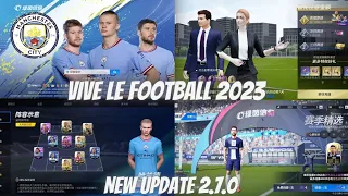 VIVE LE FOOTBALL 2023|| NEW BIG UPDATE DOWNLOAD AND GAMEPLAY(V. 2.7.0) ENGLISH VERSION COMING SOON?🤔