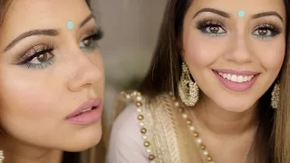 Indian Wedding Get Ready With Me | Indian Glam Makeup