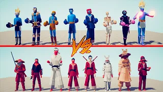 BOXER TEAM vs TAEKWONDO TEAM - Totally Accurate Battle Simulator | TABS