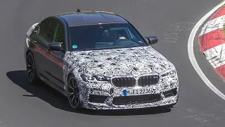 2021 BMW M5 CS testing HARD on the Nurburgring!