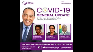 COVID Conversations || COVID-19 General Update  - September 30, 2021