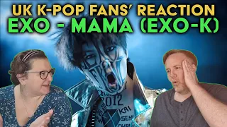 EXO - Mama - EXO-K Version - UK K-Pop Fans Reaction