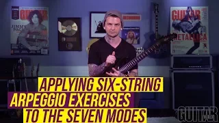 Jason Richardson - Applying six-string arpeggio exercises to the 7 modes