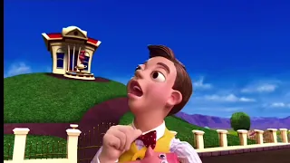 Lazytown’s: The Mine Song (BUT EVERYTIME MINE IS SAID, IT’S REPEATED AS MUCH AS BEFORE)