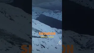 Climbing Mount Snowdon, Snowdonia Wales - Winter Hike