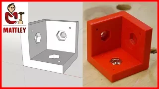 Come costruire un componente con sketchup da realizzare con una stampante 3D