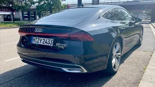 Audi A7 2023 Driving video POV