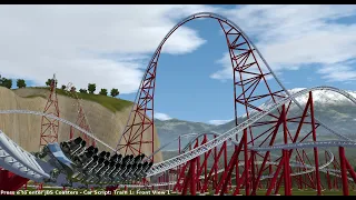 Aethon | Worlds Tallest and Longest Roller Coaster | Intamin Exa Coaster | No Limits 2