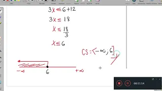 Inecuaciones de primer grado (6to primaria)