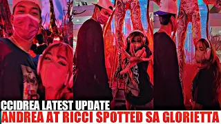 SABI NA! ANDREA BRILLANTES AT RICCI RIVERO SPOTTED NA MAGKASAMA SA GLORIETTA! LATEST UPDATE