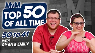 Top 50 Games of All Time - 50 to 41 with Ryan & Emily