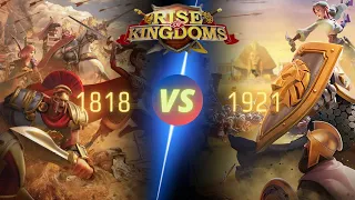 [RoK] Rise of Kingdom 1818 vs 1921 Kingsland #1 #riseofkingdoms #kvk #C12145