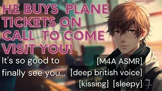 Meeting Your Long-Distance Boyfriend For the First Time [M4A] [sleepy talk] [kissing]