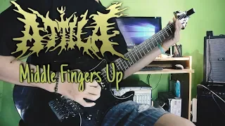 Attila -  Middle Fingers Up (GUITAR COVER) Indonesia