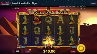 Jewel Scarabs Red Tiger Online Casino Slot review