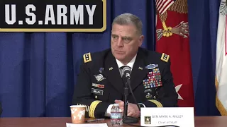 AUSA 2017 Press Conference: Gen. Mark A. Milley and Acting Army Secretary Ryan McCarthy