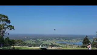 RAAF C-27J doing fly past near Richmond NSW