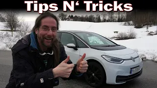 VW Id.3 - Tips and Tricks