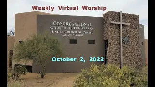 CCOV Service of Worship October 2, 2022