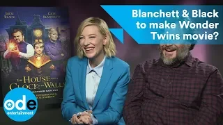 The House With A Clock In Its Walls: Cate Blanchett & Jack Black to make Wonder Twins movie?