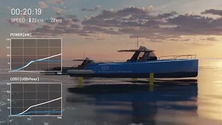 Lift Ocean - Hydrofoil vs. Planing hull