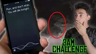 DO NOT TALK TO SIRI AT 3AM ON CLINTON ROAD // 3 AM CHALLENGE ON WORLD'S MOST HAUNTED ROAD