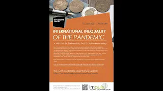 International Inequality of the Pandemic – Panel Discussion Erfurt 06/16/2021