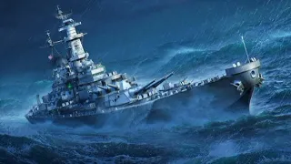 Battle of warship music night storm