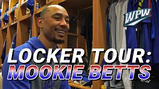 Locker Tour: Mookie Betts, Los Angeles Dodgers