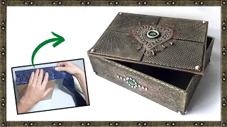 Idea to DECORATE MDF BOX | DIY decorated box