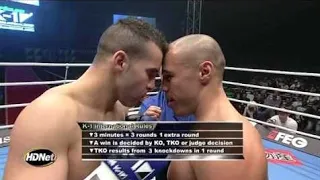 MIKE ZAMBIDIS vs CHAHID...  VERY FURIOUS FIGHT FOR THE WHOLE HISTORY