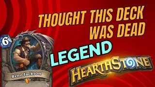 This Hearthstone deck will never die | Legend Wild Hearthstone