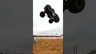 Monster Truck Shenanigans! #Shorts #MonsterJam #monstertruck #RC #Losi