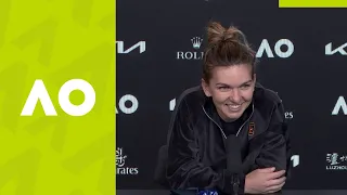 Simona Halep: "I had nothing to lose!" press conference (2R) | Australian Open 2021