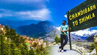 Chandigarh to Shimla road trip | Evergreen | Kufri hills | Travel by cars | Highways