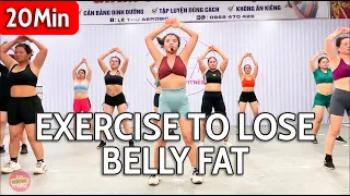 AEROBIC DANCE - Exercise to Lose Belly Fat Quickly🔥 | New Aerobic Exercises 2024