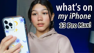 what's on my iphone 13 pro max 2023 *aesthetic iphone setup ✨🍎*  | Txunamy