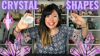 CRYSTAL SHAPES AND THEIR MEANINGS | How and when to use different crystal shapes 🔮