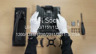 MSI® HOW-TO install MAG CORELIQUID P Series for 12th Intel Platform LGA1700 socket