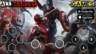 Top 15 Marvel Games For Android 2023 l All Marvel Games For Android 2023