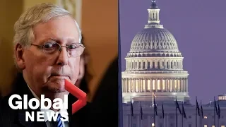 McConnell and Schumer address Trump impeachment trial as Senate convenes