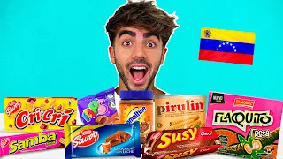 PROBANDO DULCES VENEZOLANOS! 🇻🇪