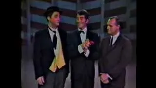 Dean Martin Screws Up Bob Newhart's Singing Debut  ~ Sid Caesar