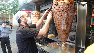 140 kg meat for Shawarma / very tasty Doner in Iran / Turkish Cuisine