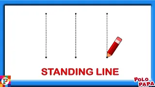Standing Line | Sleeping Line | Slanting line | Curves | Pattern writing | Pre writing skills
