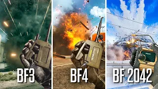 Battlefield Destruction Comparison: Battlefield 3 / Battlefield 4 / Battlefield 2042