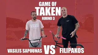 GAME OF TAKEN - ROUND 3 - VASILIS SAPOUNAS VS FILIPAKOS