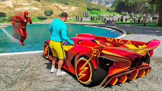 ROUBANDO O SUPER CARRO DO FLASH NO GTA 5