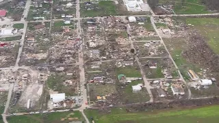 Robinson/Sullivan Tornado Damage from above